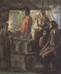 A Farrier in His Forge (mk05)